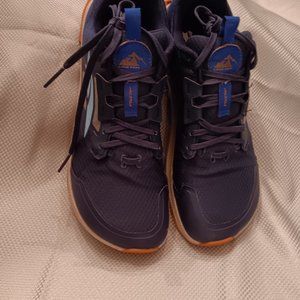 ALTRA LONE PEAK 7 MEN'S SIZE 9 1/2 BLUE GOOD CONDITION